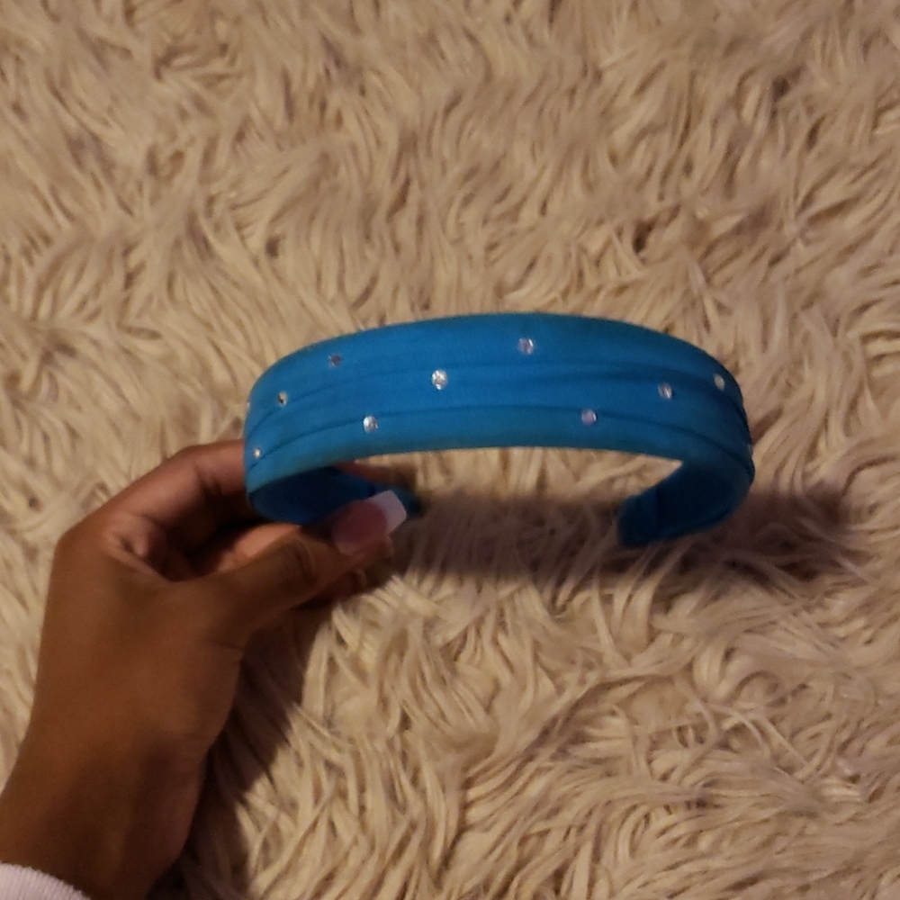 Blue headband
